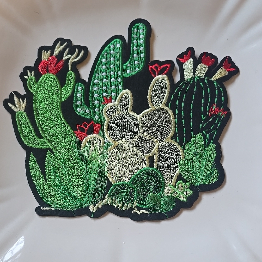 Cactus Embroidered Patch